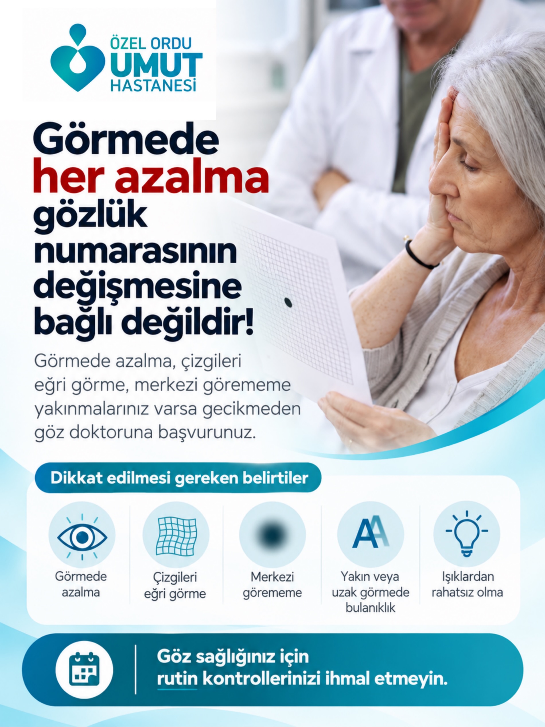Göz sağlığınızı ihmal etmeyin, dünyaya sağlıklı gözlerle bakın! 👁️
