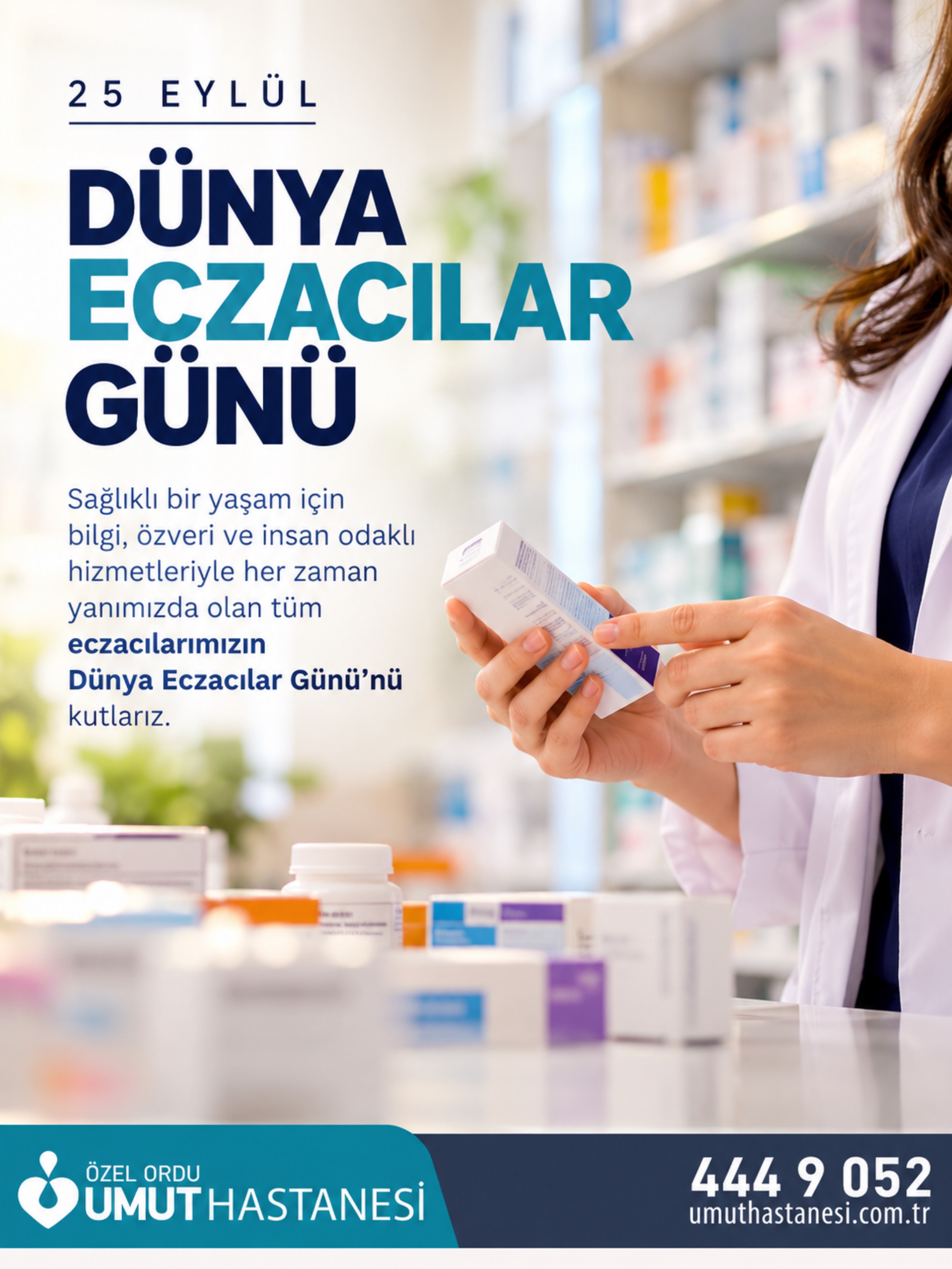 25 Eylül Dünya Eczacılar Günü